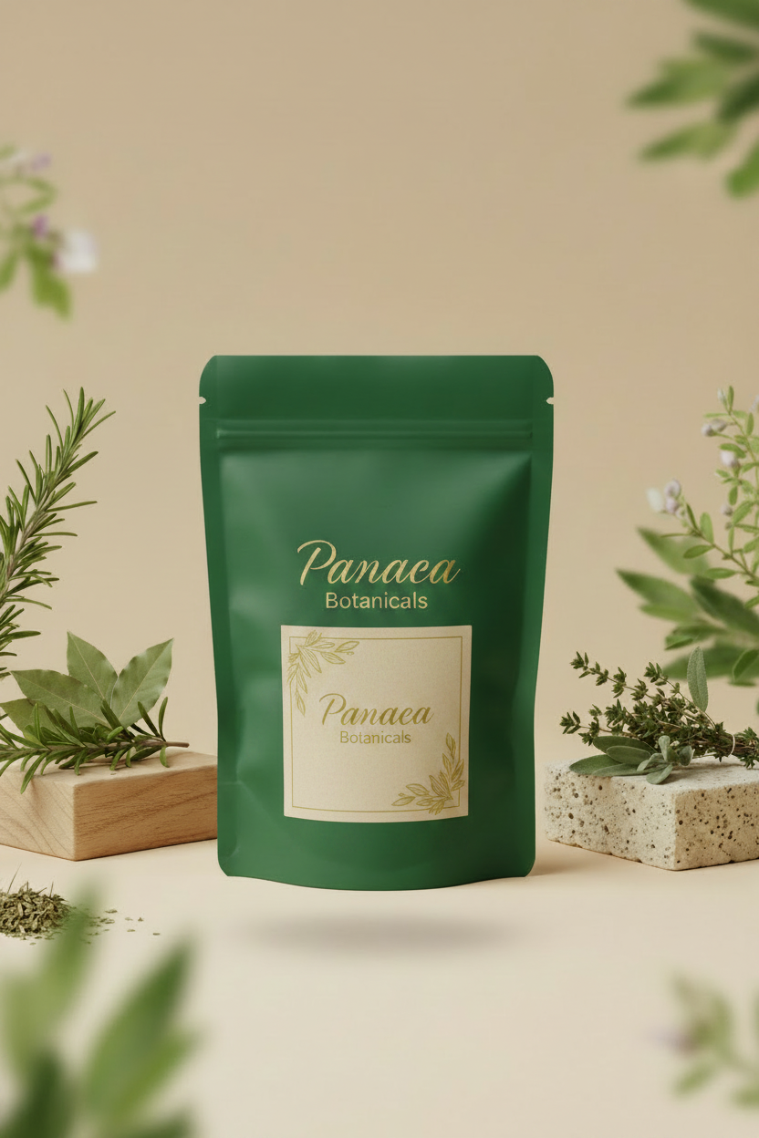 Dried Herbs in Recyclable Kraft Pouch