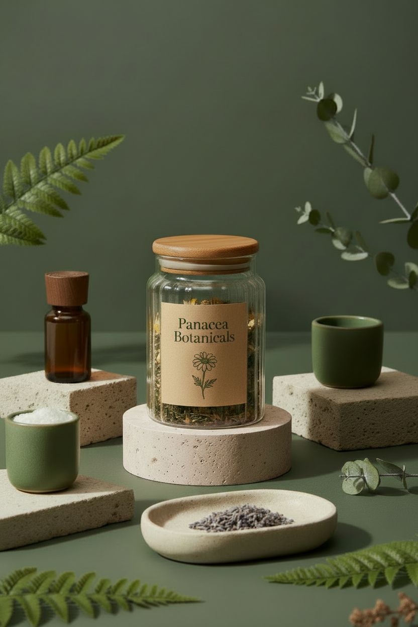 Loose Leaf Botanical Tea Jar